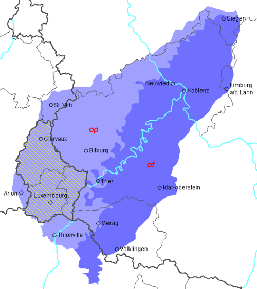 Moselle Franconian dialects